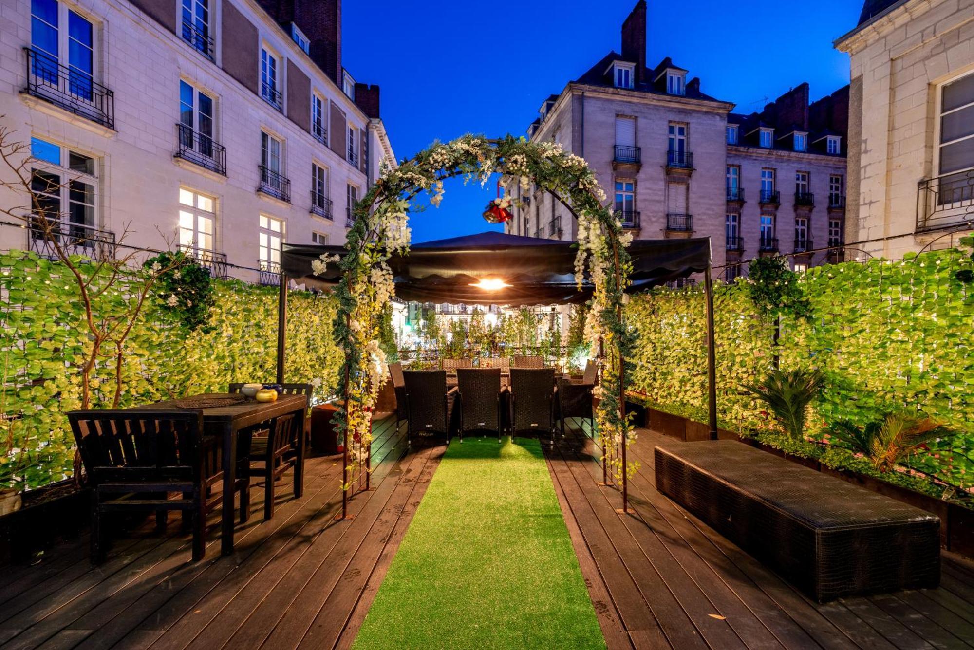 شقة Terrasse Royale Au Coeur De نانت المظهر الخارجي الصورة